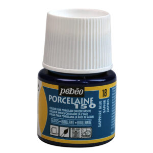 018 - Zaffiro - 45 ML Porcelaine 150 Brillante Pebeo