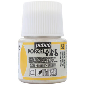 056 - Bianco perla - 45 ML Porcelaine 150 Brillante Pebeo