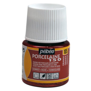 105 - Arancio Moiré - 45 ML Porcelaine 150 Brillante Pebeo Pebeo