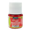 004 - Brillante, Rosso peperone 45 ML Vitrea160 Pebeo