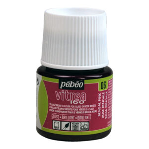 006 - Brillante, Rosa bengala 45 ML Vitrea160 Pebeo