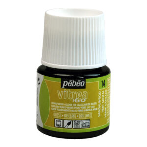 014 - Brillante, Verde sandalo 45 ML Vitrea160 Pebeo