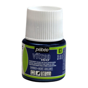 063 - Moiré, Blu 45 ML Vitrea160 Pebeo