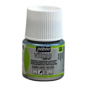 066 - Moiré, Argento 45 ML Vitrea160 Pebeo
