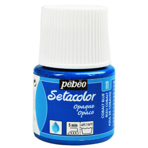011 - Blu di cobalto - 45 ML Setacolor Opaco Pebeo