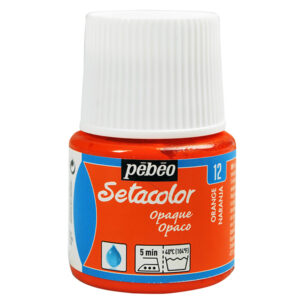 012 - Arancio - 45 ML Setacolor Opaco Pebeo