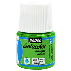 024 - Verde primavera - 45 ML Setacolor Opaco Pebeo