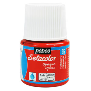 026 - Vermiglione - 45 ML Setacolor Opaco Pebeo