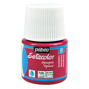 081 - Lampone - 45 ML Setacolor Opaco Pebeo