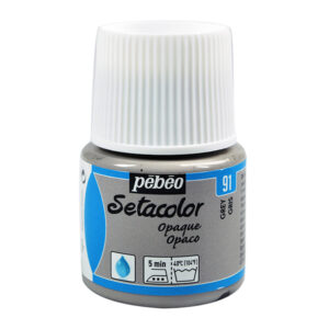 091 - Grigio - 45 ML Setacolor Opaco Pebeo