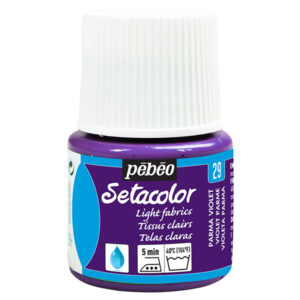 029 - Viola di Parma - 45 ML Setacolor Tessuti Chiari Pebeo