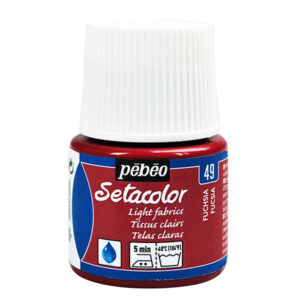049 - Fucsia - 45 ML Setacolor Tessuti Chiari Pebeo