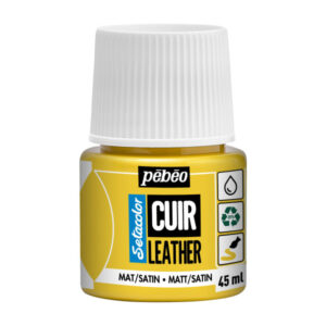 02 - Giallo acceso - 45 ML Setacolor Pelle Pebeo