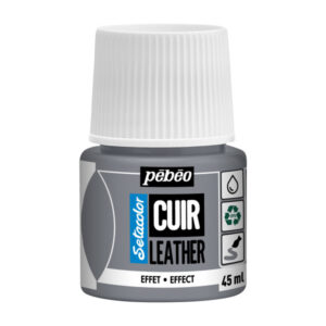 31 - Metallo Argento - 45 ML Setacolor Pelle Pebeo