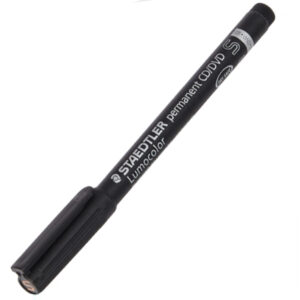 Marker Lumocolor Permanent CD/DVD (S) Nero Staedtler
