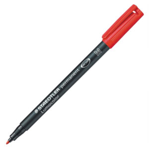 Marker Lumocolor (M) Rosso Staedtler