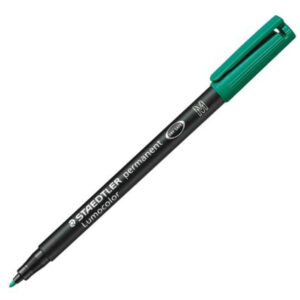 Marker Lumocolor (M) Verde Staedtler