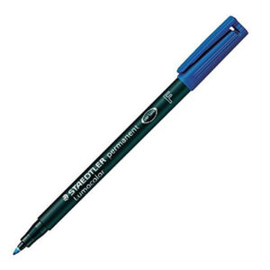 Marker Lumocolor (F) Blu Staedtler