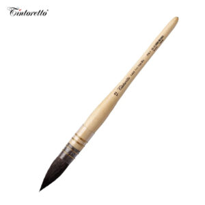 Pennello Serie 1400 Bombasino Pelo Vajo blu tondo N.0 Tintoretto
