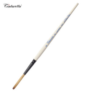 Pennello Serie 159 Pelo sintetico bronzo, tondo a punta piatta N.8 Tintoretto