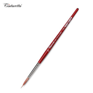 Pennello Serie 225 Pelo Bue Extra tondo con serbatoio N.6 Tintoretto