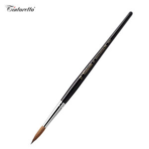 Pennello Serie 37 Pelo Martora Kolinsky Siberiana tondo N.2 Tintoretto