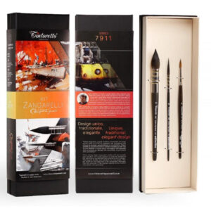 Kit 3 Pennelli Acquerello Serie 7911 | Selezione "Roberto Zangarelli"