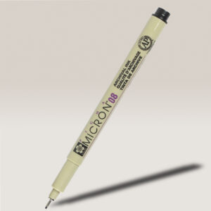 Fineliner Pigma Micron 08 Nero Sakura