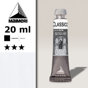 026 - Superbianco rapido 20 ML Colori Olio Classico Maimeri