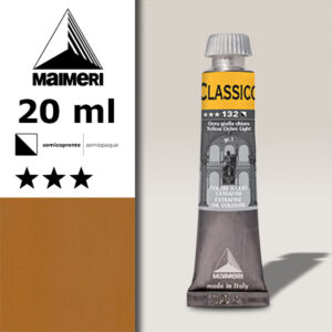 132 - Ocra gialla chiara 20 ML Colori Olio Classico Maimeri