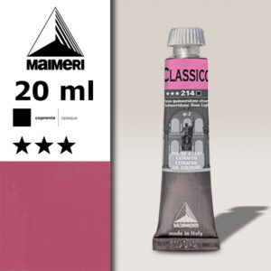 214 - Rosa quinacridone chiaro 20 ML Colori Olio Classico Maimeri