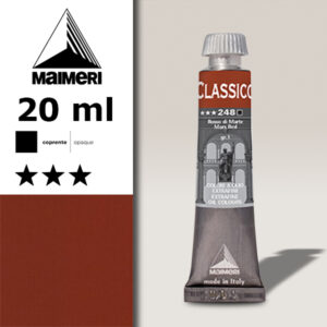 248 - Rosso di Marte 20 ML Colori Olio Classico Maimeri