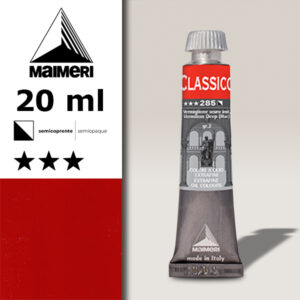 285 - Vermiglione scuro imit. 20 ML Colori Olio Classico Maimeri