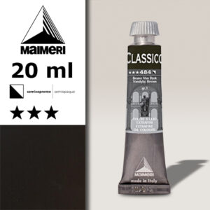 484 - Bruno Van Dyck 20 ML Colori Olio Classico Maimeri