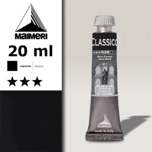535 - Nero d'avorio 20 ML Colori Olio Classico Maimeri