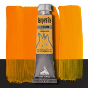 072 - Giallo arancio 20 ML Tempera Fine Maimeri