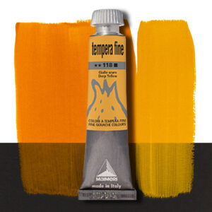 118 - Giallo scuro 20 ML Tempera Fine Maimeri