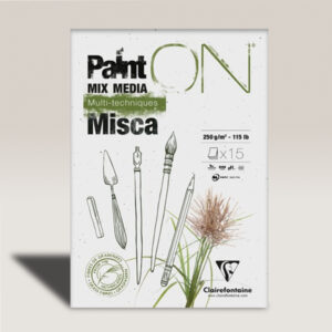 Blocco Multitecnico Paint On Misca A5 Fogli 15 gr 250 Clairefontaine