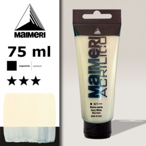021 - Bianco Avorio 75 ML Acrilico Maimeri