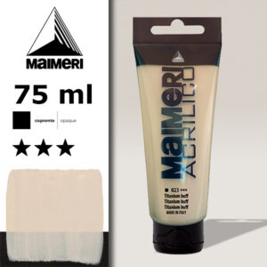 023 - Titanium Buff 75 ML Acrilico Maimeri