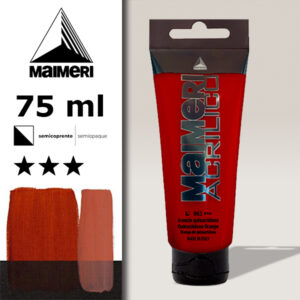 063 - Arancio Quinacridone 75 ML Acrilico Maimeri