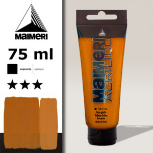 131 - Ocra Gialla 75 ML Acrilico Maimeri