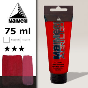 170 - Cremisi Quinacridone 75 ML Acrilico Maimeri