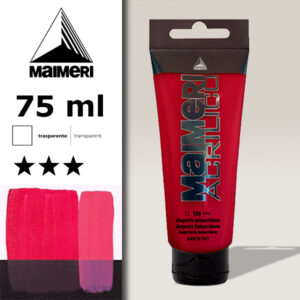186 - Magenta Quinacridone 75 ML Acrilico Maimeri