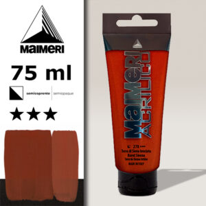 278 - Terra di Siena bruciata 75 ML Acrilico Maimeri