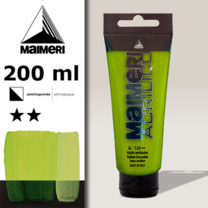 120 - Giallo Verdastro 200 ML Acrilico Maimeri