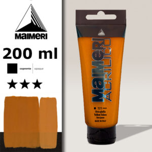 131 - Ocra Gialla 200 ML Acrilico Maimeri