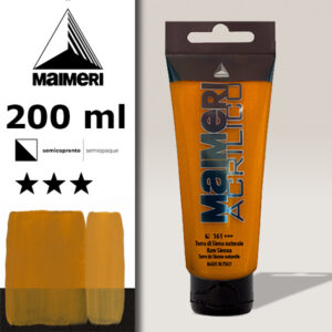 161 - Terra Di Siena Naturale 200 ML Acrilico Maimeri