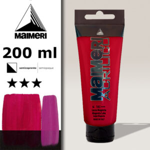 183 - Lacca Magenta 200 ML Acrilico Maimeri