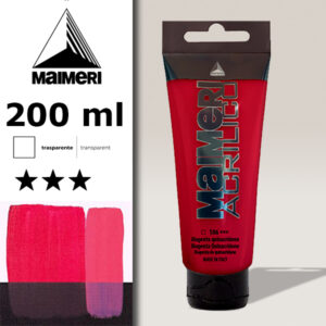 186 - Magenta Quinacridone 200 ML Acrilico Maimeri